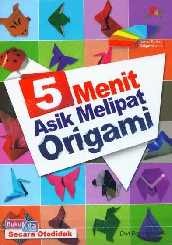 Cover Buku 5 Menit Asik Melipat Origami