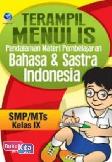 Terampil Menulis Pendalaman Materi Pembelajaran Bahasa Dan Sastra Indonesia, SMP/MTs Kelas IX