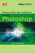 Cover Buku Membuat Efek Teks Professional dengan Photoshop