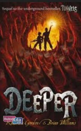 Cover Buku Deeper : Petualangan Maut Menuju Pusat Bumi