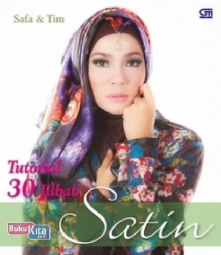 Cover Buku Tutorial 30 Jilbab Satin