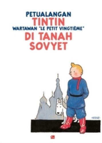 Cover Buku Petualangan Tintin Di Tanah Sovyet