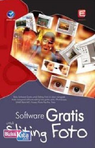 Cover Buku Software Gratis Untuk Editing Foto