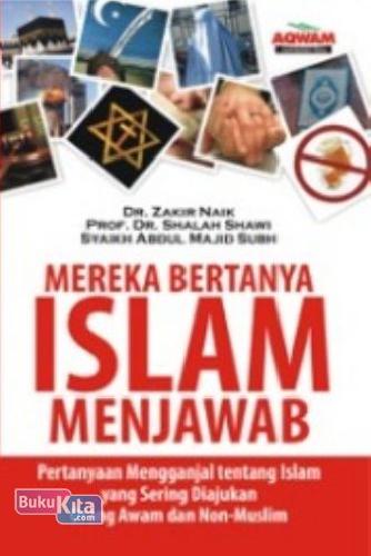 Cover Buku Mereka Bertanya Islam Menjawab