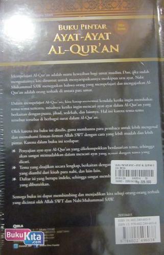 Cover Belakang Buku Buku Pintar Ayat-Ayat AL-QUR'AN