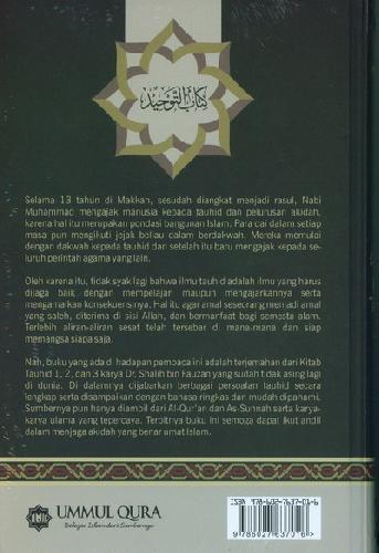 Cover Belakang Buku Kitab Tauhid - Edisi Revisi