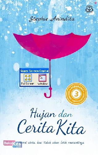 Cover Buku Hujan Dan Cerita Kita