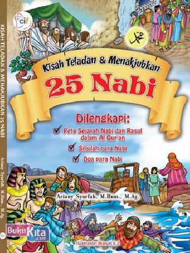 Cover Buku Kisah Teladan & Menakjubkan 25 Nabi