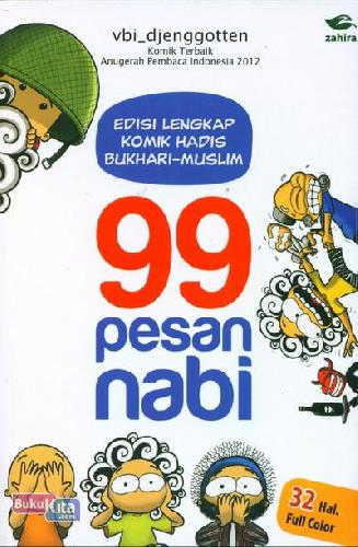 Cover Buku 99 Pesan Nabi - Edisi Lengkap Komik Hadis Bukhari-Muslim