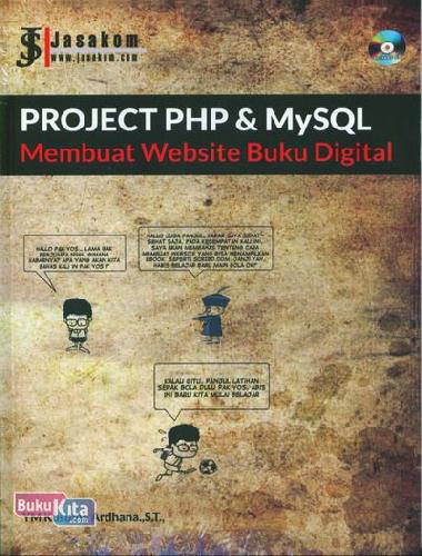 Cover Buku Project PHP & MySQL : Membuat Website Buku Digital