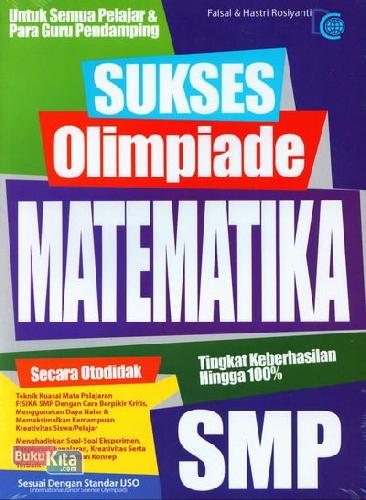 Cover Buku Sukses Olimpiade Matematika SMP