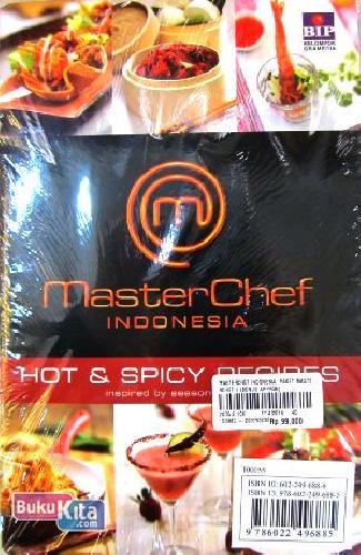 Cover Belakang Buku Master Chef Indonesia : Coffe Lovers dan Hot & Spicy Recipes