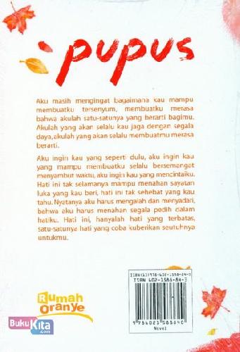 Cover Belakang Buku Pupus