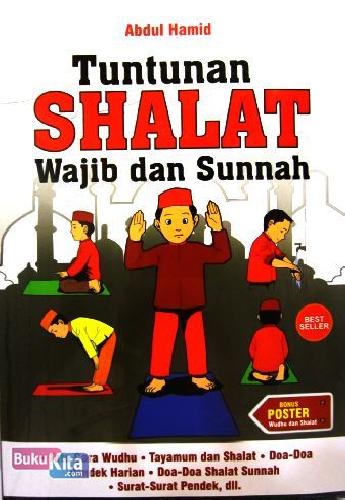 Cover Buku Tuntunan Shalat Wajib dan Sunnah