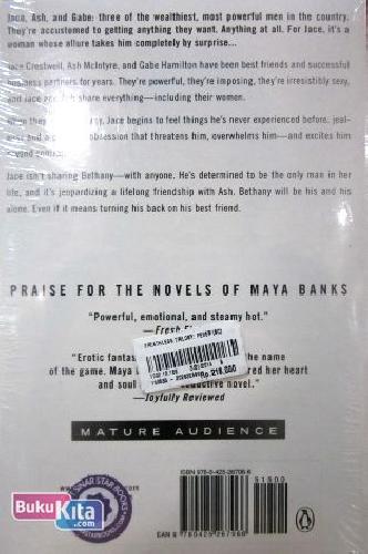 Cover Belakang Buku Maya Banks : FEVER - Book Two of the Breathless Trilogy