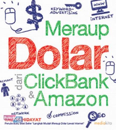 Cover Buku Meraup Dolar dari ClickBank & Amazon