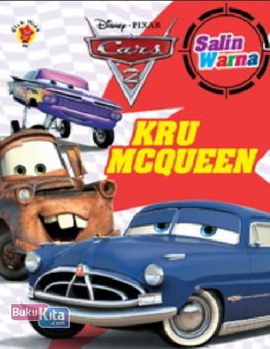 Cover Buku Salin Warna Cars 2: Kru Mc Queen