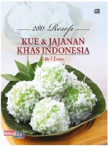 Cover Buku 280 Resep Kue & Jajanan Khas Indonesia