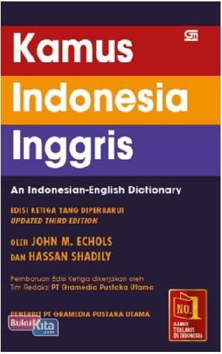 Cover Buku Kamus Indonesia - Inggris Edisi Ketiga yang Diperbarui (HC)