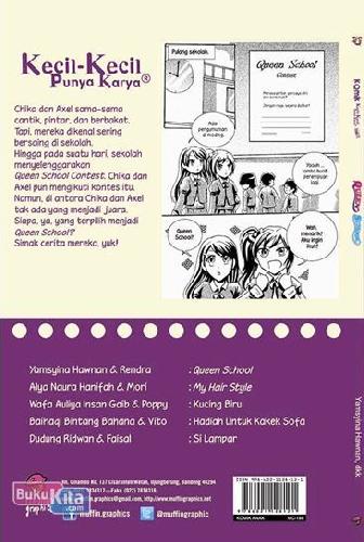 Cover Belakang Buku Komik Kkpk Next G Queen School