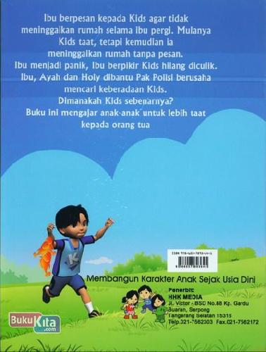Cover Belakang Buku Ibu Aku Mau Taat (Seri Cerita Pembangun Karakter Anak)