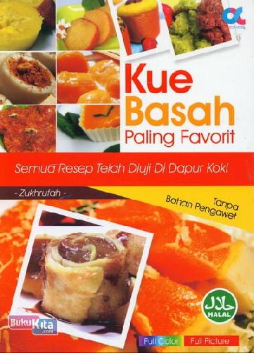 Cover Buku Kue Basah Paling Favorit (Full Color)