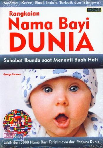 Cover Buku Rangkaian Nama Bayi Dunia - Sahabat Ibunda saat Menanti Buah Hati