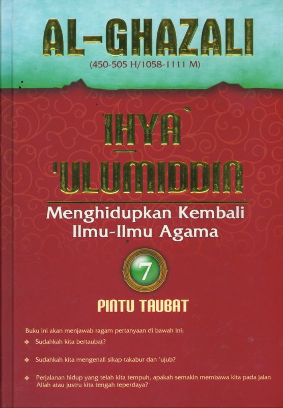 Cover Buku IHYA ULUMIDDIN #7 (Hard Cover)