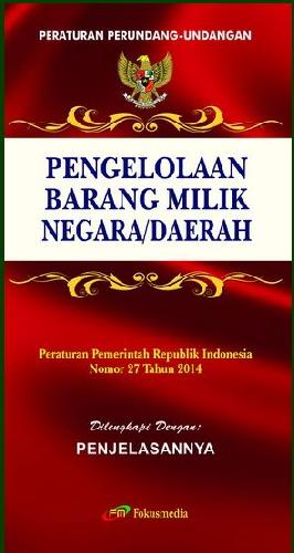 Cover Buku Pengelolaan Barang Milik Negara/Daerah PPRI Nomor 27 Tahun 2014