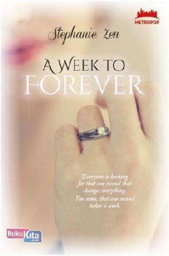 Cover Buku Metropop: A Week To Forever