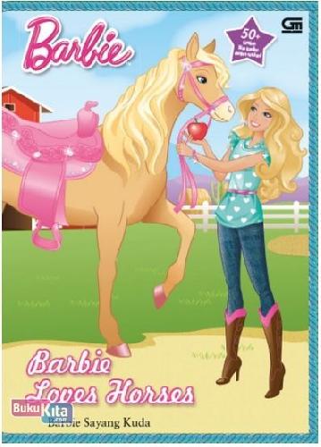 Cover Buku Barbie Sayang Kuda