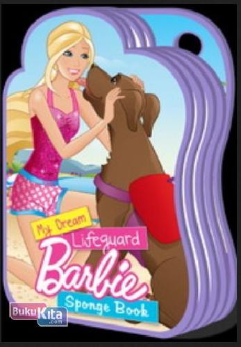 Cover Buku Barbie Spongebook - My Dream Lifeguard