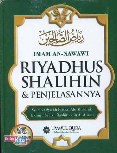 Cover Buku Riyadhus Shalihin dan Penjelasannya