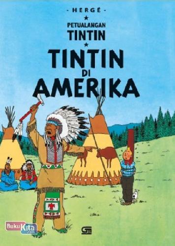 Cover Buku Petualangan Tintin: Tintin Di Amerika