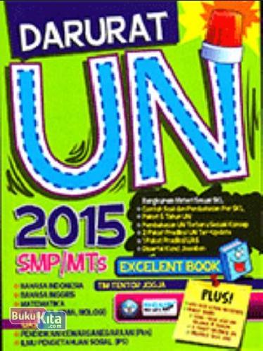 Cover Buku Darurat UN (Ujian Nasional) 2015 SMP/MTs