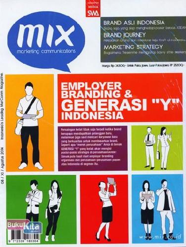 Cover Buku Majalah MIX Marketing Communications Edisi 08 - 2014