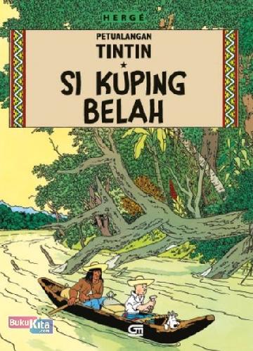 Cover Buku Petualangan Tintin : Si Kuping Belah