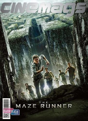 Cover Buku Majalah Cinemags Edisi 182 - September 2014 (Cover The Maze Runner)