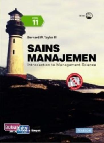 Cover Buku Sains Manajemen : Introduction to Management Science, E11 (+CD)