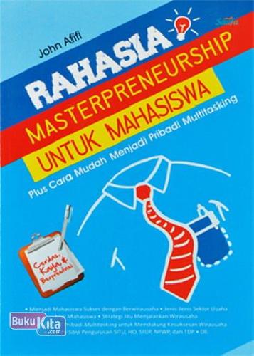 Cover Buku Rahasia Masterpreneurship Untuk Mahasiswa