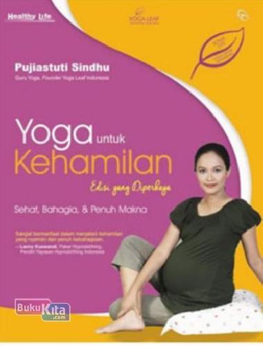 Cover Buku Yoga Untuk Kehamilan Edisi Diperkaya+Dvd