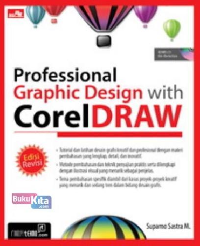 Cover Buku Professional Graphic Design With Coreldraw Edisi Revisi + Cd