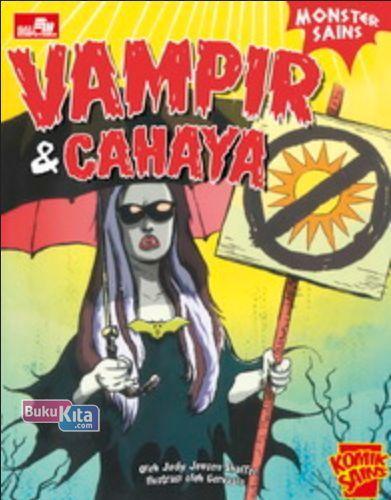 Cover Buku Monster Sains: Vampir & Cahaya