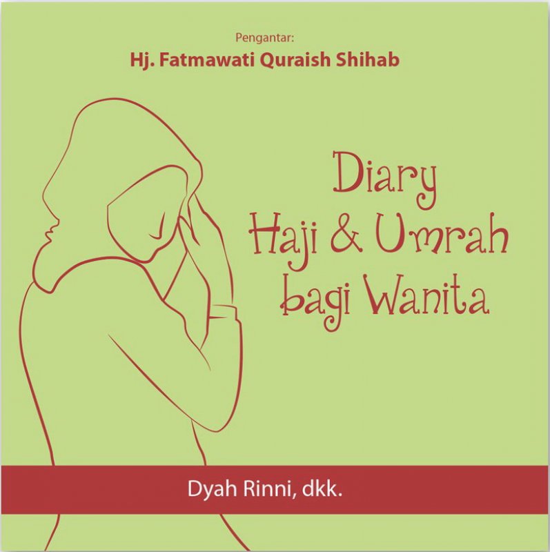 Cover Buku Diary Haji & Umrah bagi Wanita