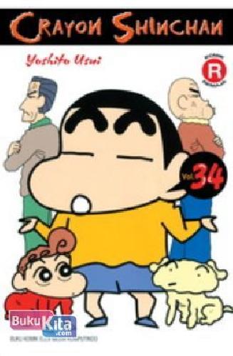 Cover Buku Crayon Shinchan 34