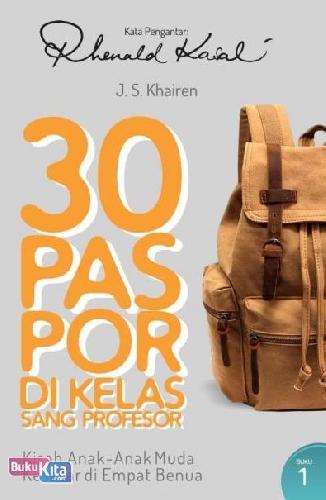 Cover Buku 30 Paspor Di Kelas Profesor #1