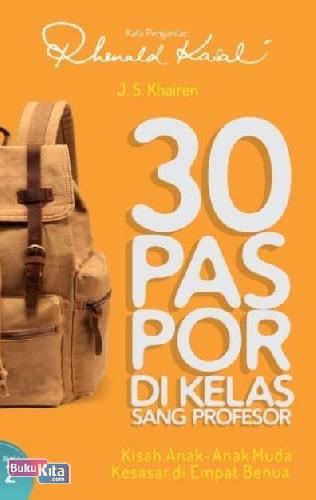 Cover Buku 30 Paspor Di Kelas Profesor #2