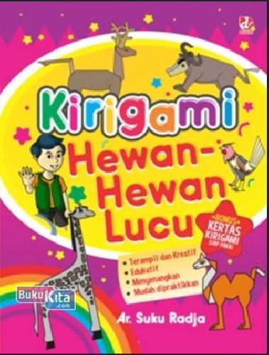 Cover Buku Kirigami Hewan2 Lucu
