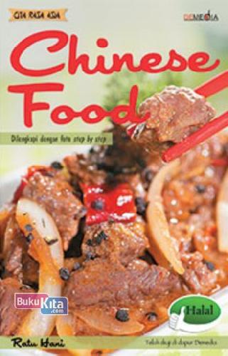 Cover Buku Chinese Food Dilengkapi dengan Resep Step By Step Food Lovers