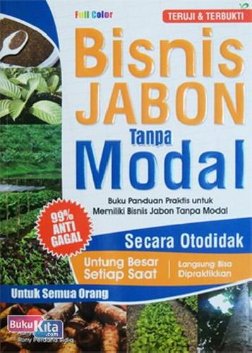 Cover Buku Bisnis Jabon Tanpa Modal
